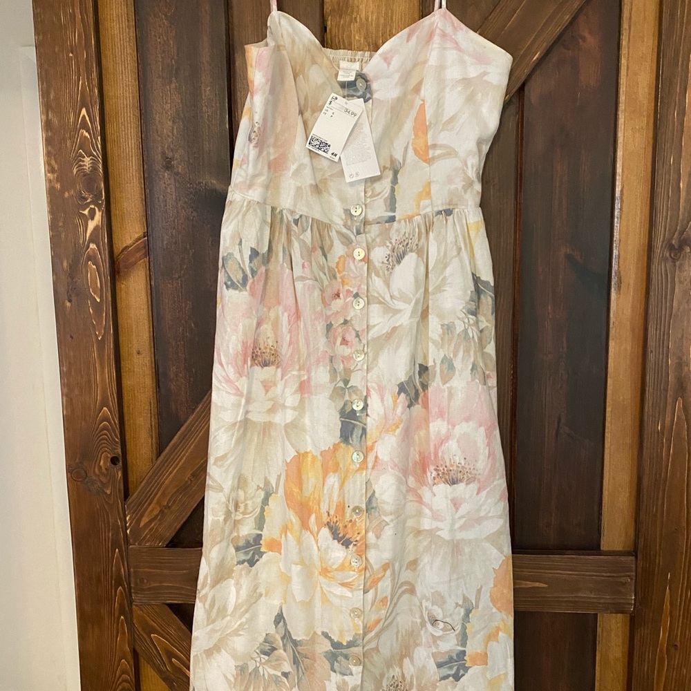 H&M midi sundress size small